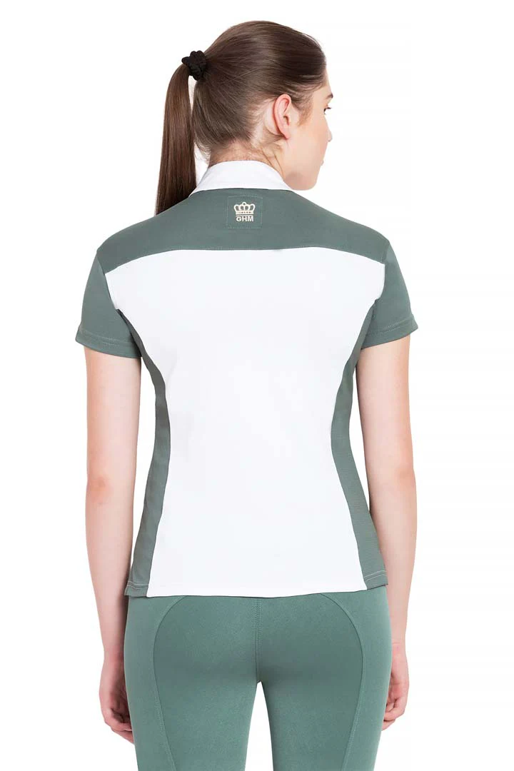 George H Morris Ladies Champion Short Sleeve Show Shirt - Image 12