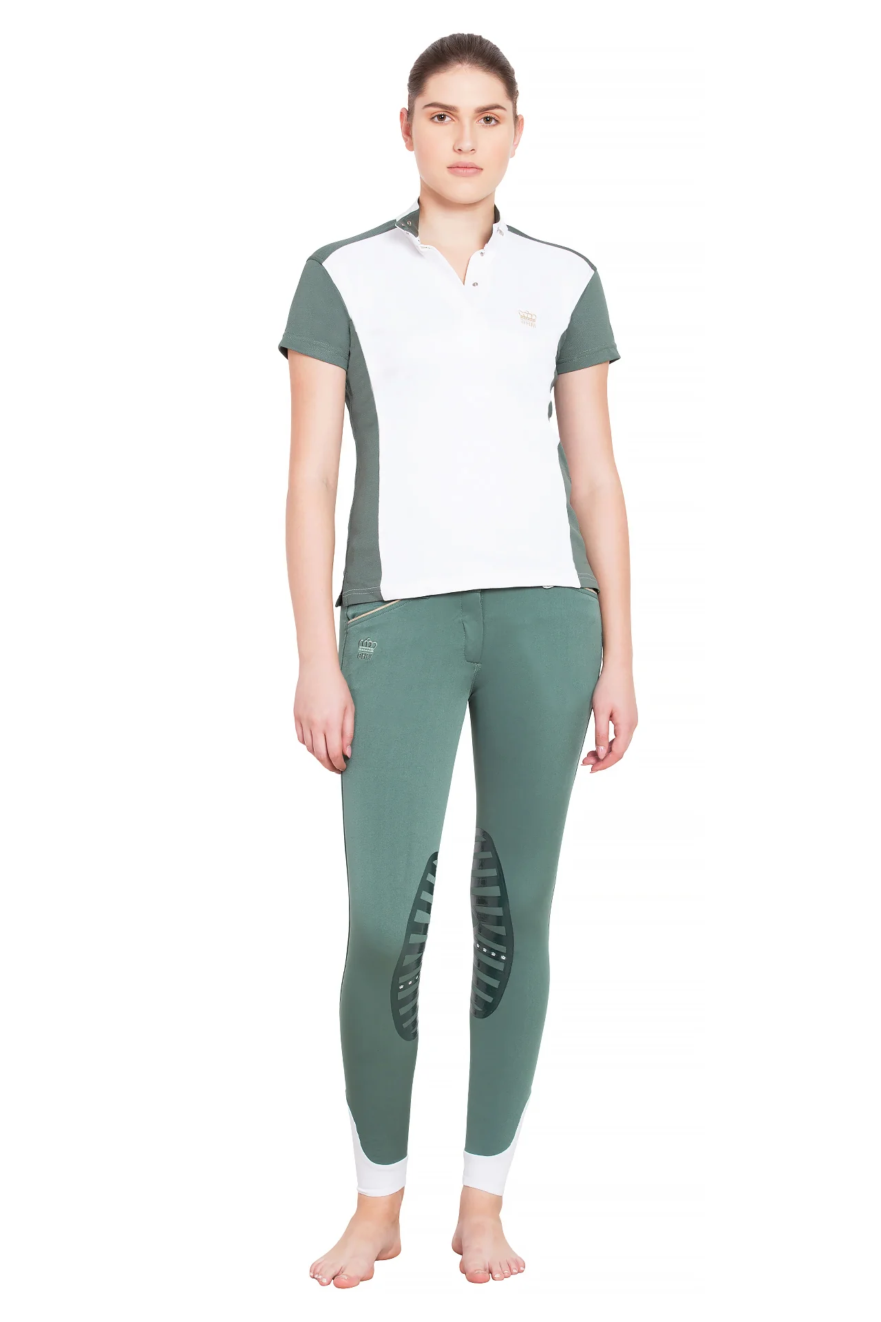 George H Morris Ladies Champion Short Sleeve Show Shirt - Image 13