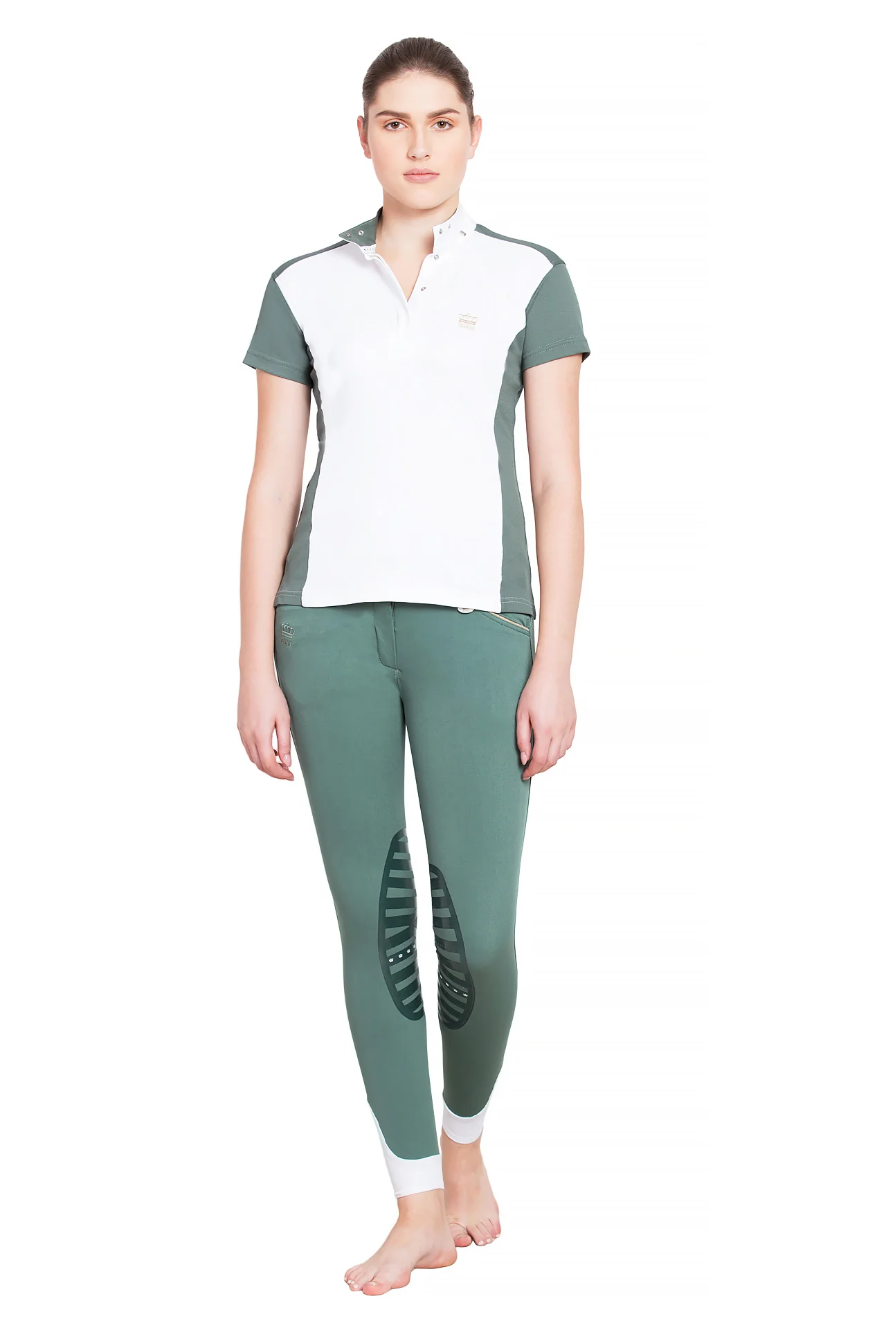 George H Morris Ladies Champion Short Sleeve Show Shirt - Image 14