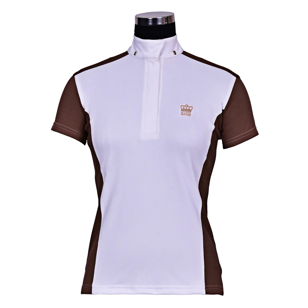 George H Morris Ladies Champion Short Sleeve Show Shirt - Image 6