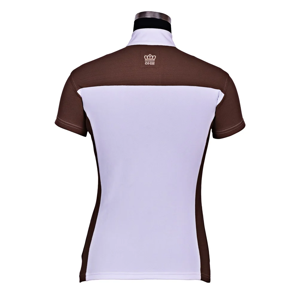 George H Morris Ladies Champion Short Sleeve Show Shirt - Image 8