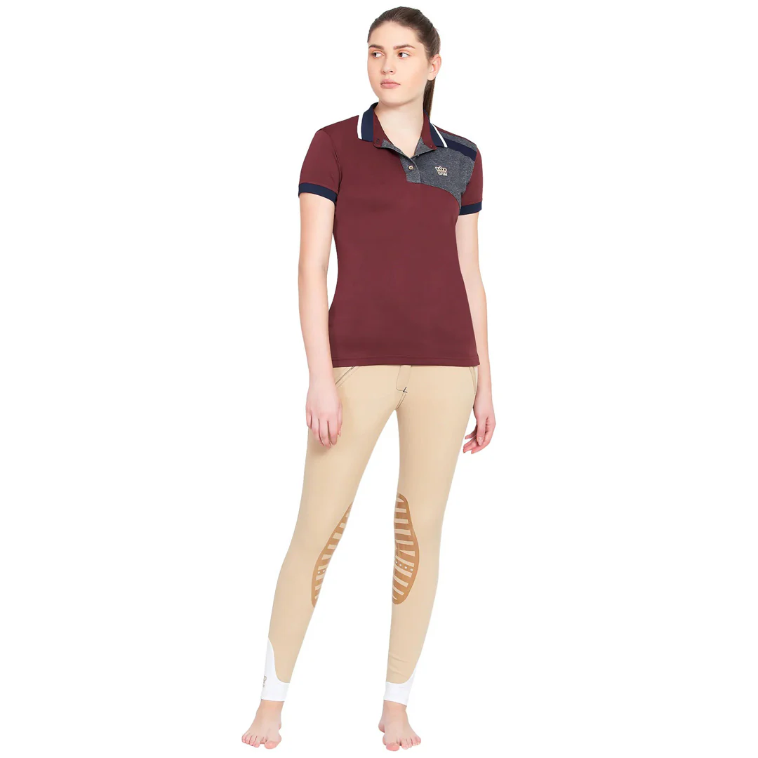 George H Morris Ladies Hunter Short Sleeve Polo Sport Shirt - Image 19