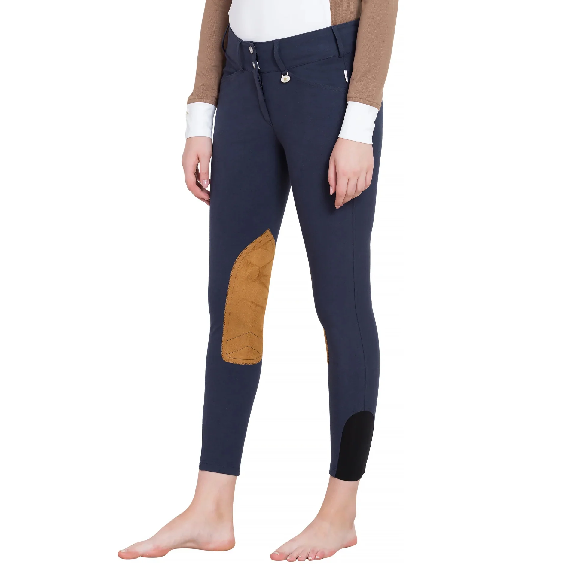 George H Morris Ladies Show Time Knee Patch Breeches - Image 10