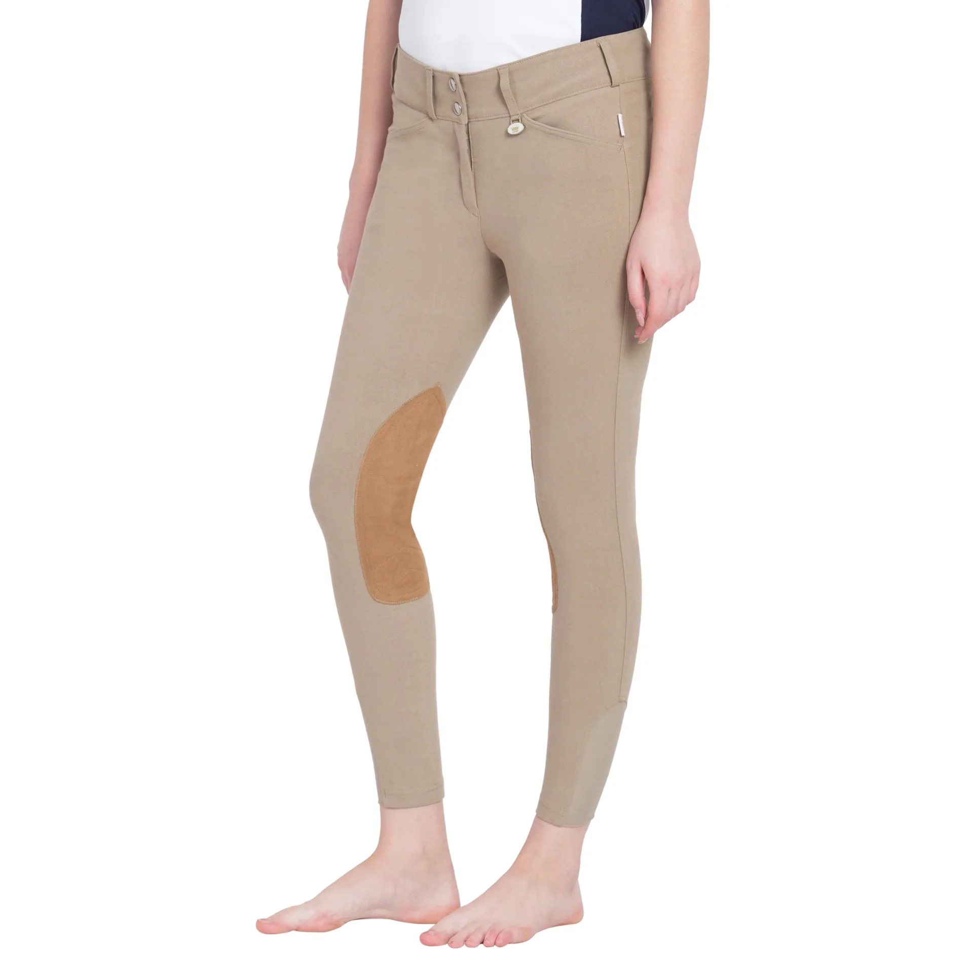 George H Morris Ladies Show Time Knee Patch Breeches - Image 20