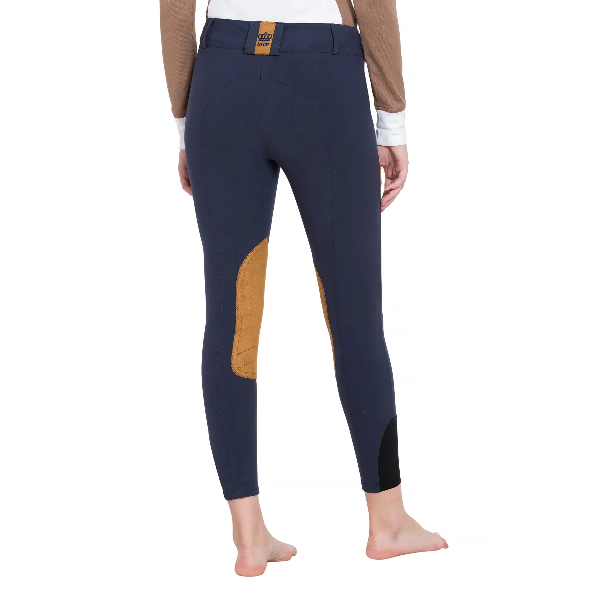 George H Morris Ladies Show Time Knee Patch Breeches - Image 8