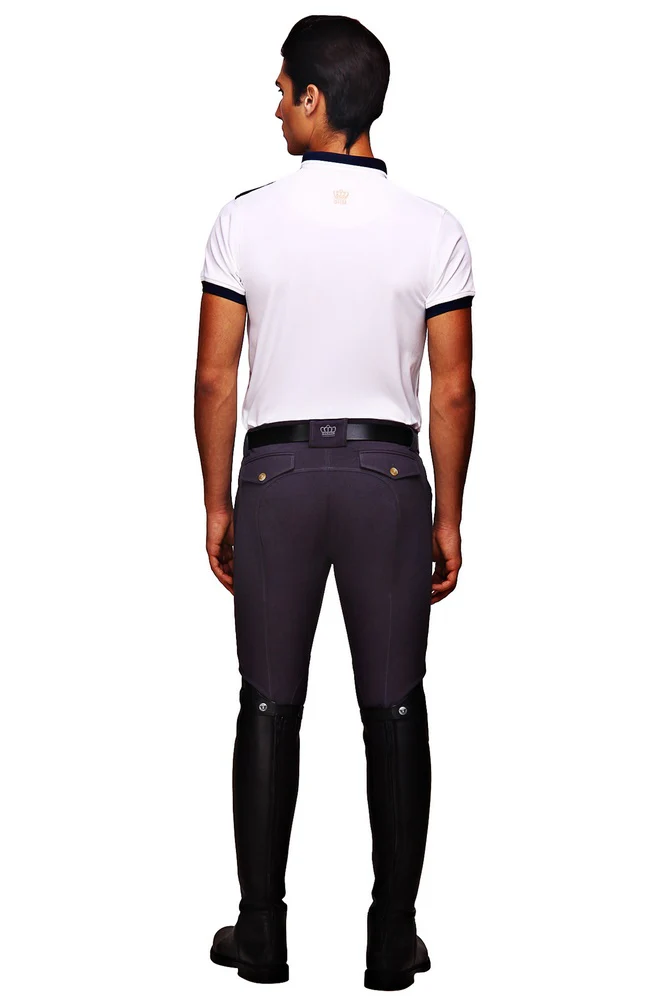 George H Morris Men's Grand Prix Knee Patch Breeches - Image 8