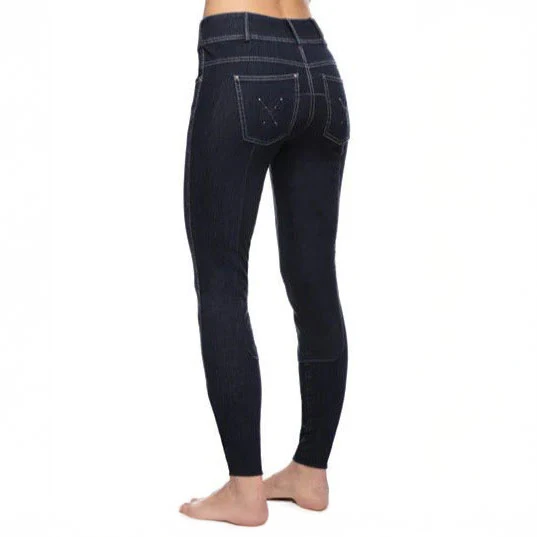 Goode Rider Vogue Blue Denim Full Seat Jean - Image 2