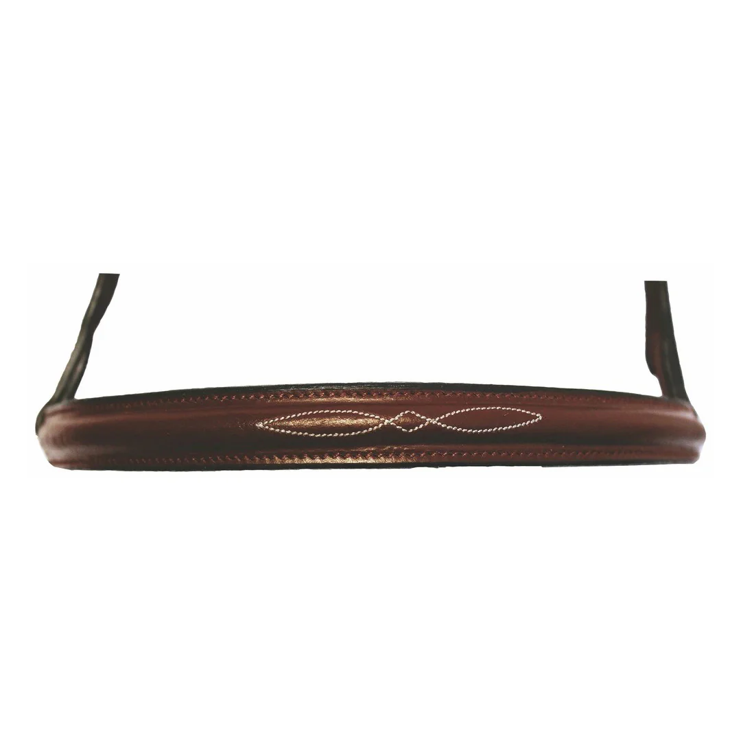 Henri de Rivel Advantage Fancy Raised Snaffle Bridle With Laced Reins - Image 10