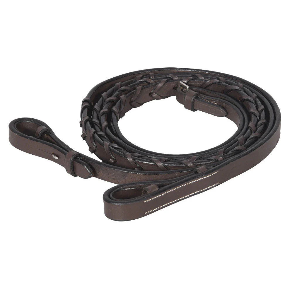 Henri de Rivel Advantage Flat Laced Reins - Image 2