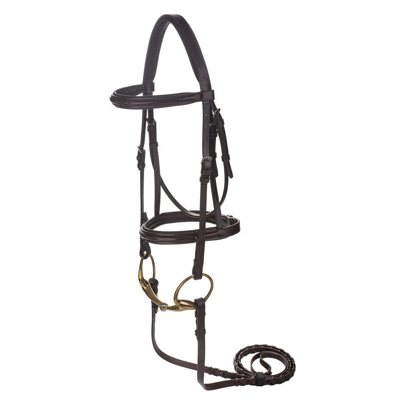Henri de Rivel Advantage Mono Crown Padded Bridle - Image 2