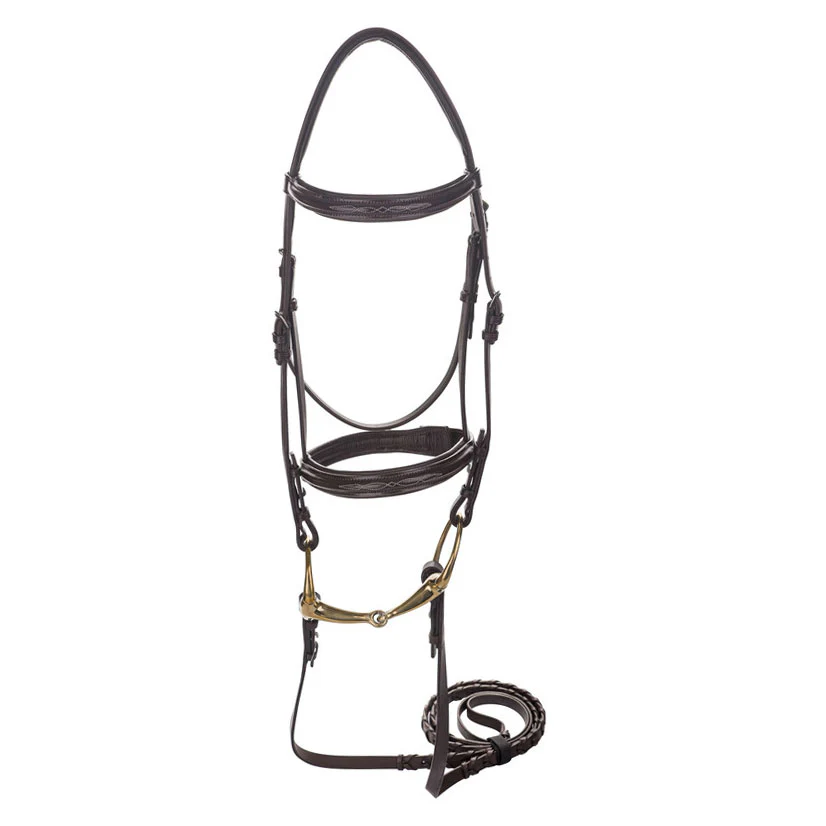 Henri de Rivel Advantage Mono Crown Padded Bridle - Image 3