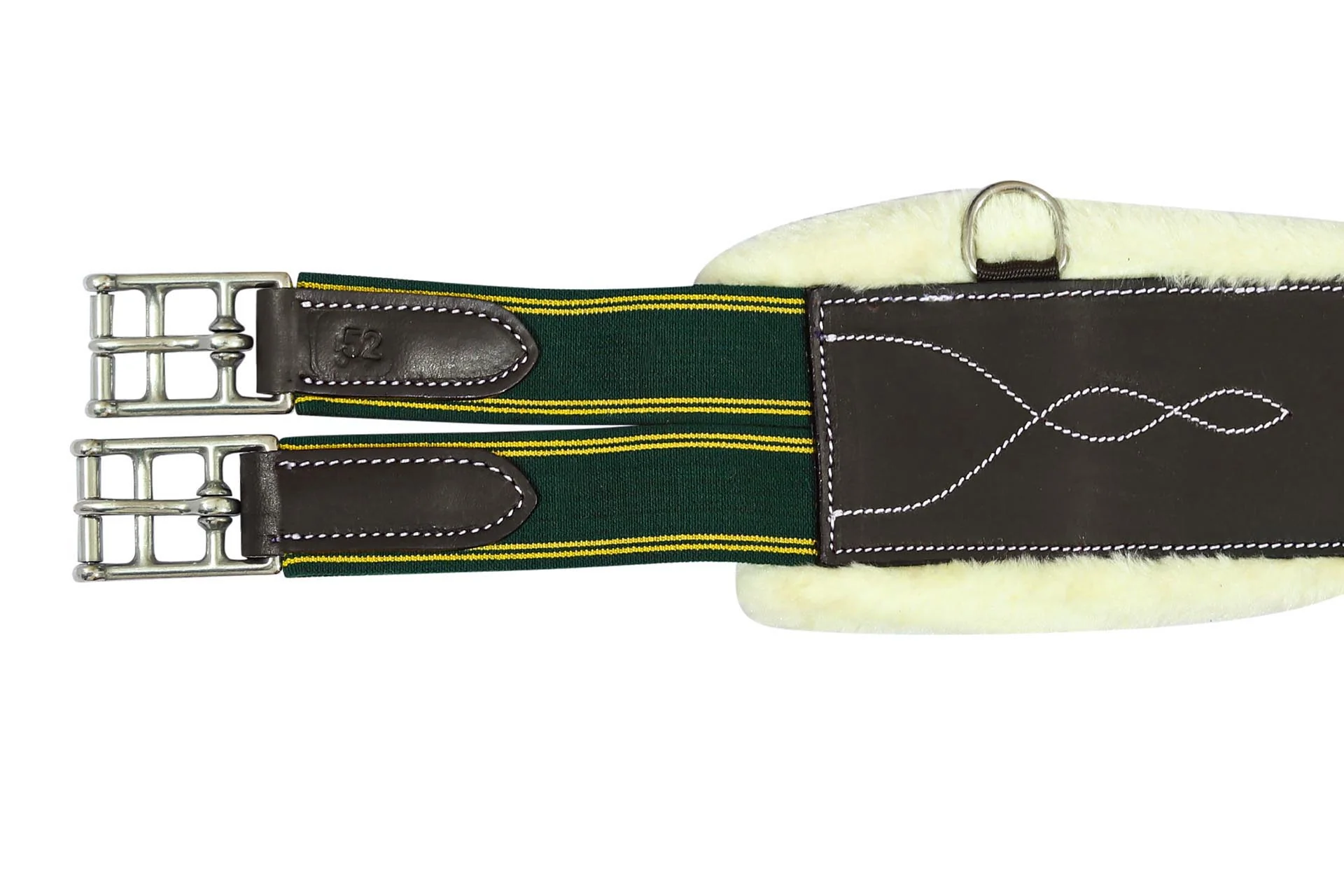 Henri de Rivel Anatomic Jumping Belly Guard Girth with Sherpa Fleece - Image 2