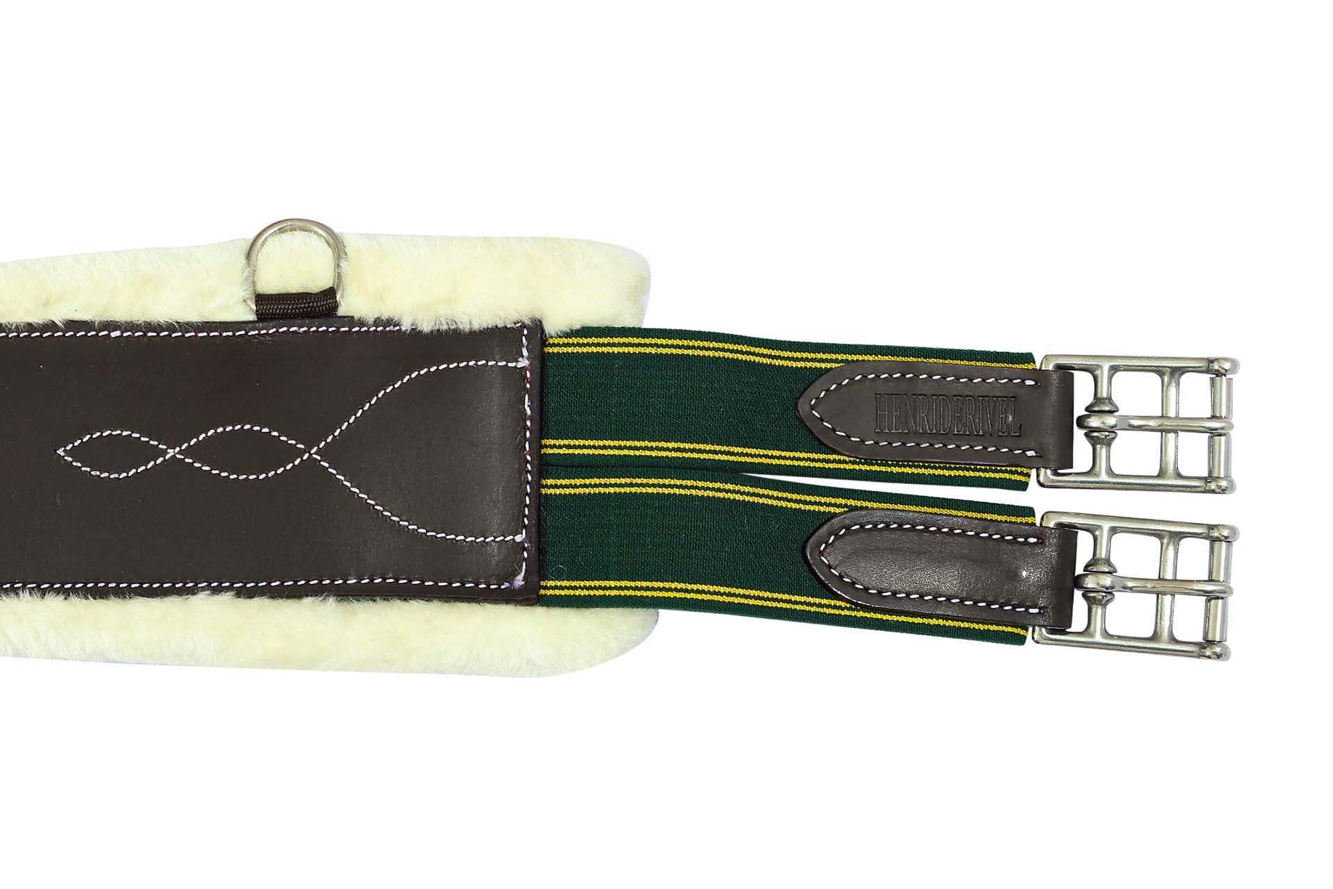 Henri de Rivel Anatomic Jumping Belly Guard Girth with Sherpa Fleece - Image 3