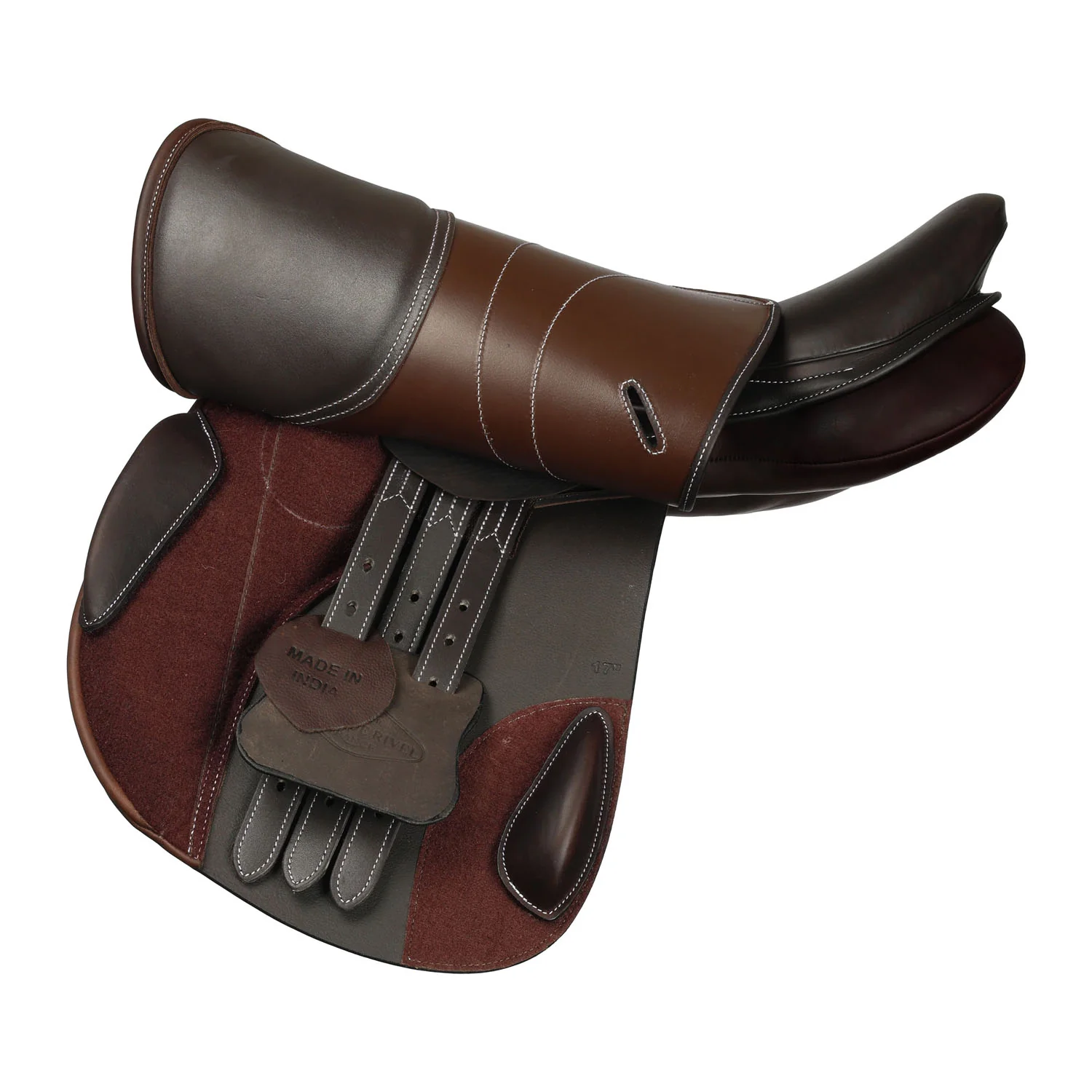 Henri de Rivel Equipe Covered Close Contact  IGP Saddle - Flocked - Image 2