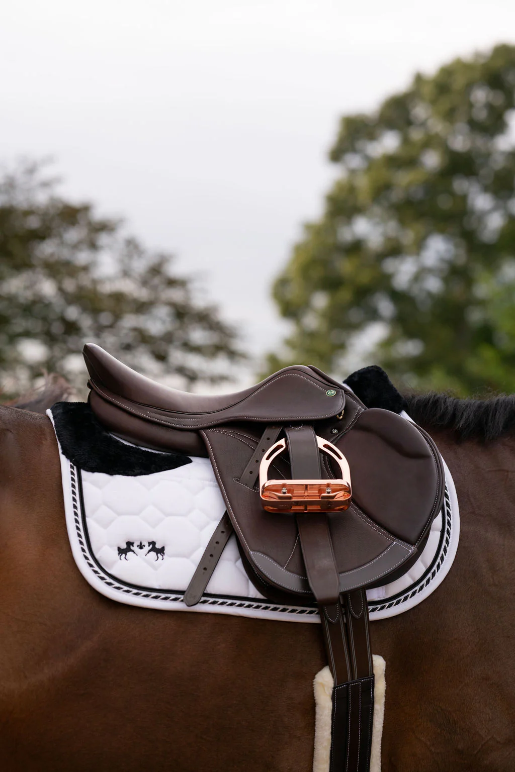 Henri De Rivel Equipe Covered Close Contact IGP Saddle - Image 5
