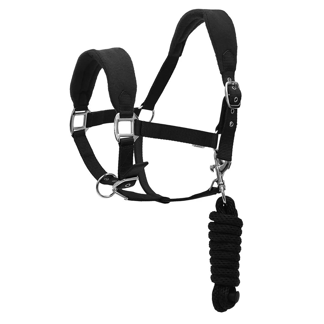 Henri de Rivel Ergonomic Comfort Halter and Lead Rope Set - Image 4