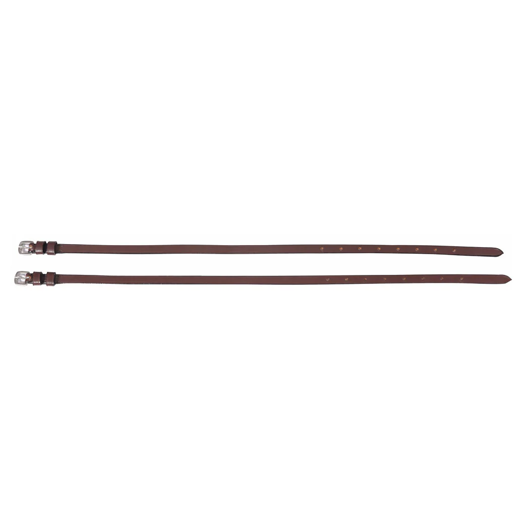 Henri de Rivel Leather Spur Straps with Plain Buckle - Image 2