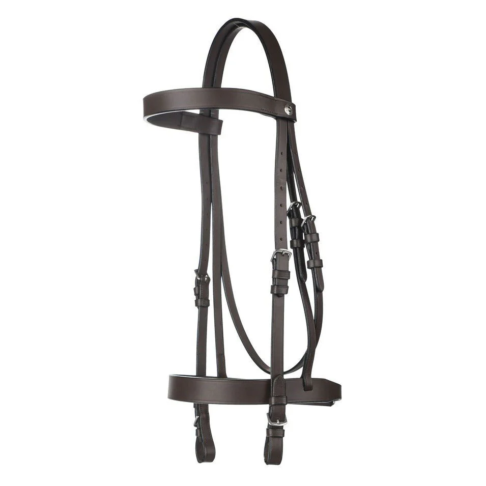 HENRI DE RIVEL POLO BRIDLE WITH DOUBLE REINS - Image 2
