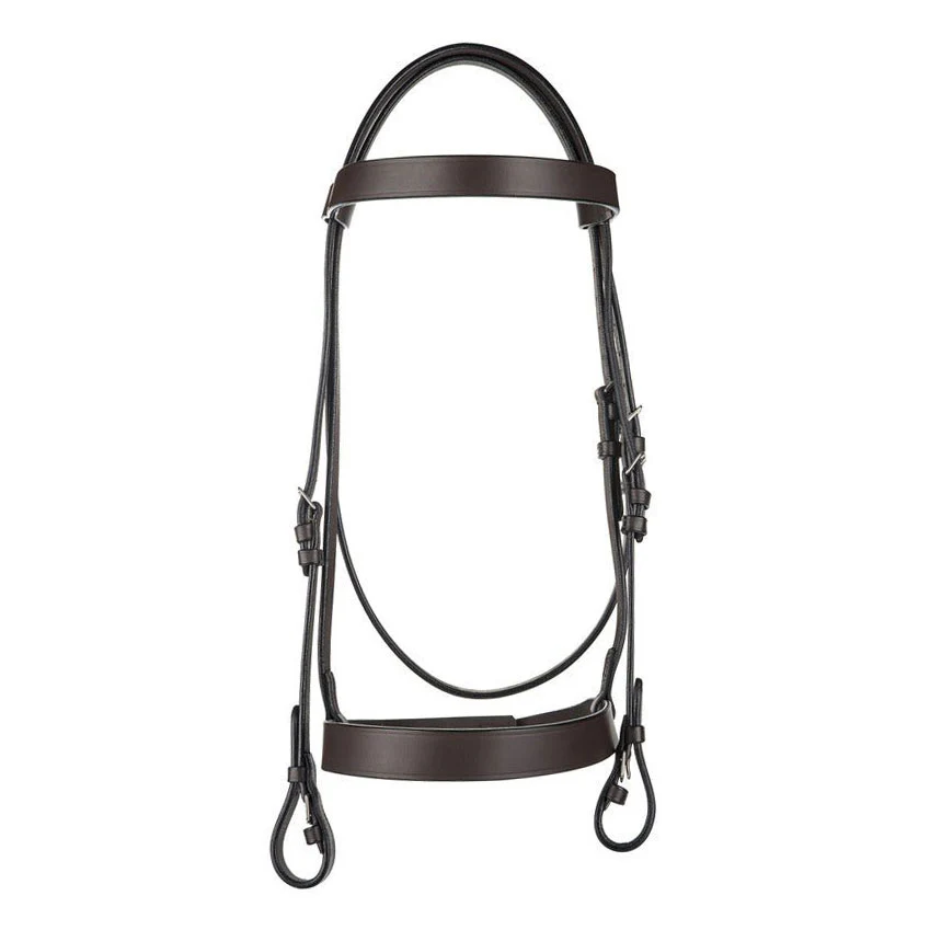HENRI DE RIVEL POLO BRIDLE WITH DOUBLE REINS - Image 3