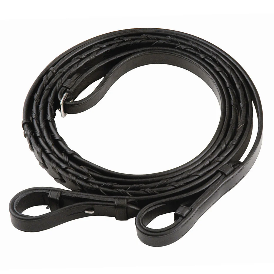 Henri de Rivel Advantage Extra Long Flat Laced Reins - Image 2