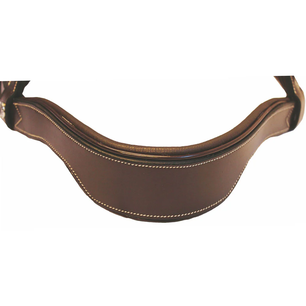 Henri de Rivel Pro Mono Crown Fancy Bridle with Patent Leather Piping and Laced Reins - Image 6