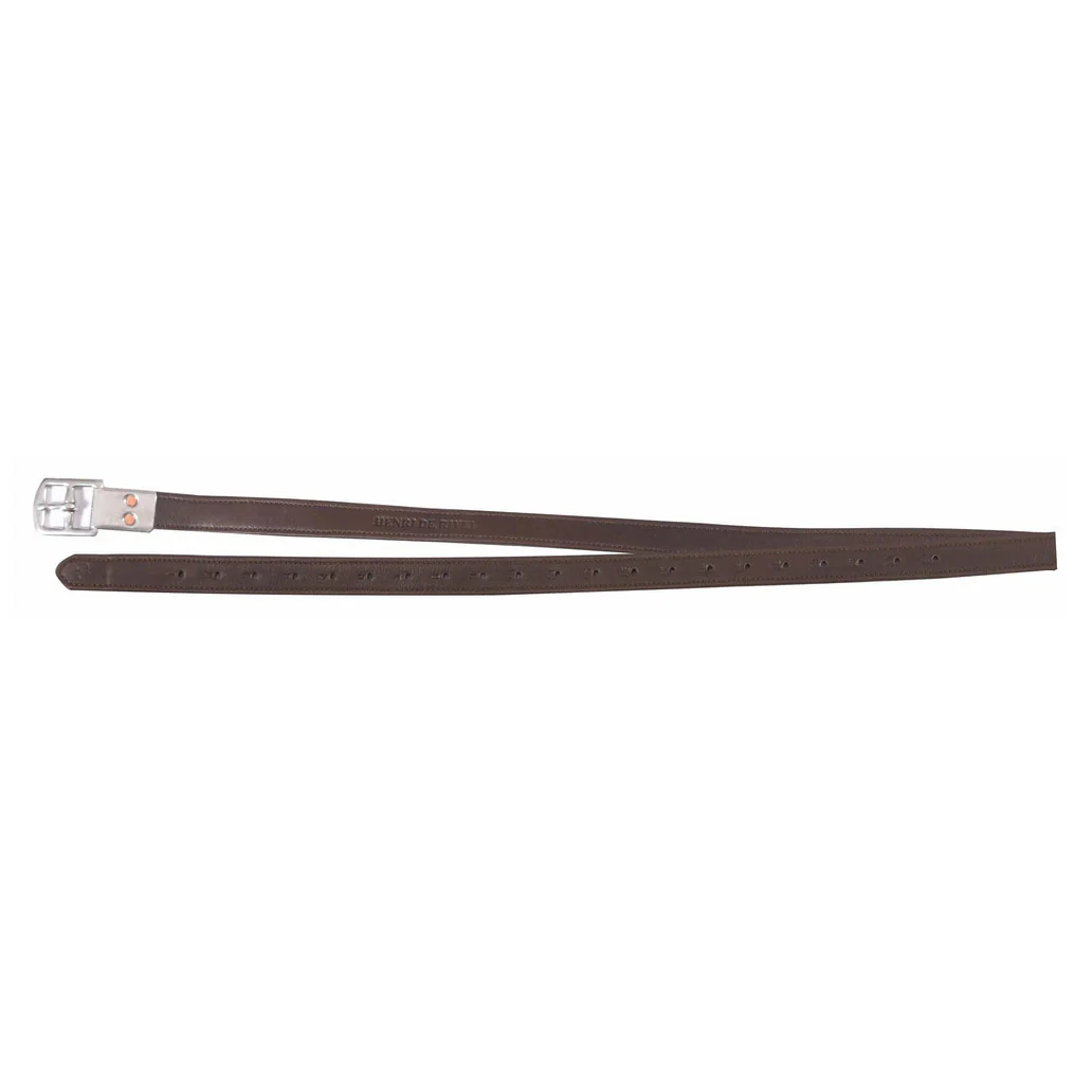Henri de Rivel Triple Covered Grippy Close Contact Stirrup Leathers - Image 3