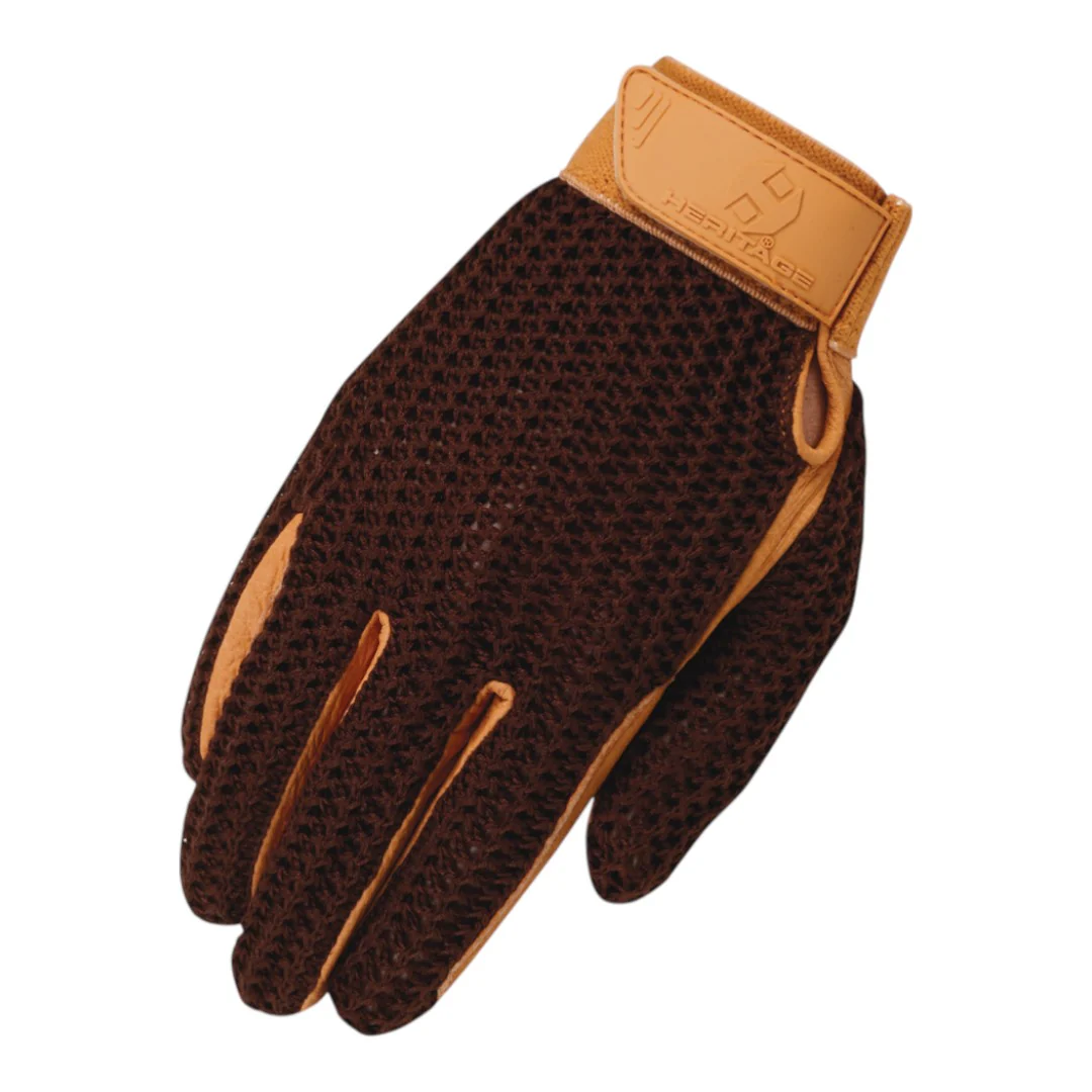 Heritage Crochet Riding Glove - Image 4