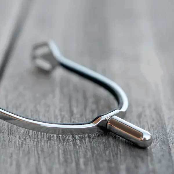 Herm Sprenger Spurs Quality 55 Slimline Bootprotect 25 mm Rounded Neck - Image 3