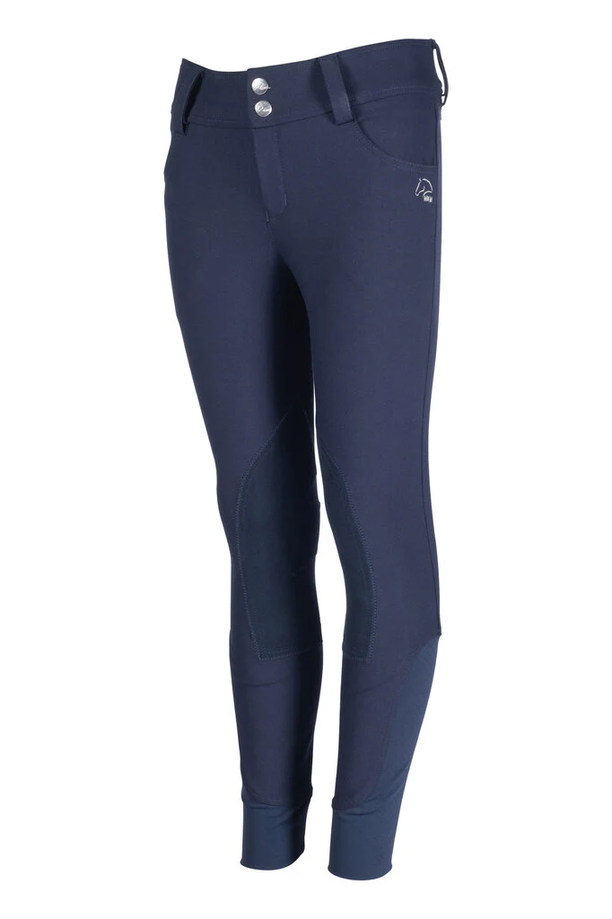 HKM Hunter Kids- Alos Knee P. Riding Breeches - Image 3