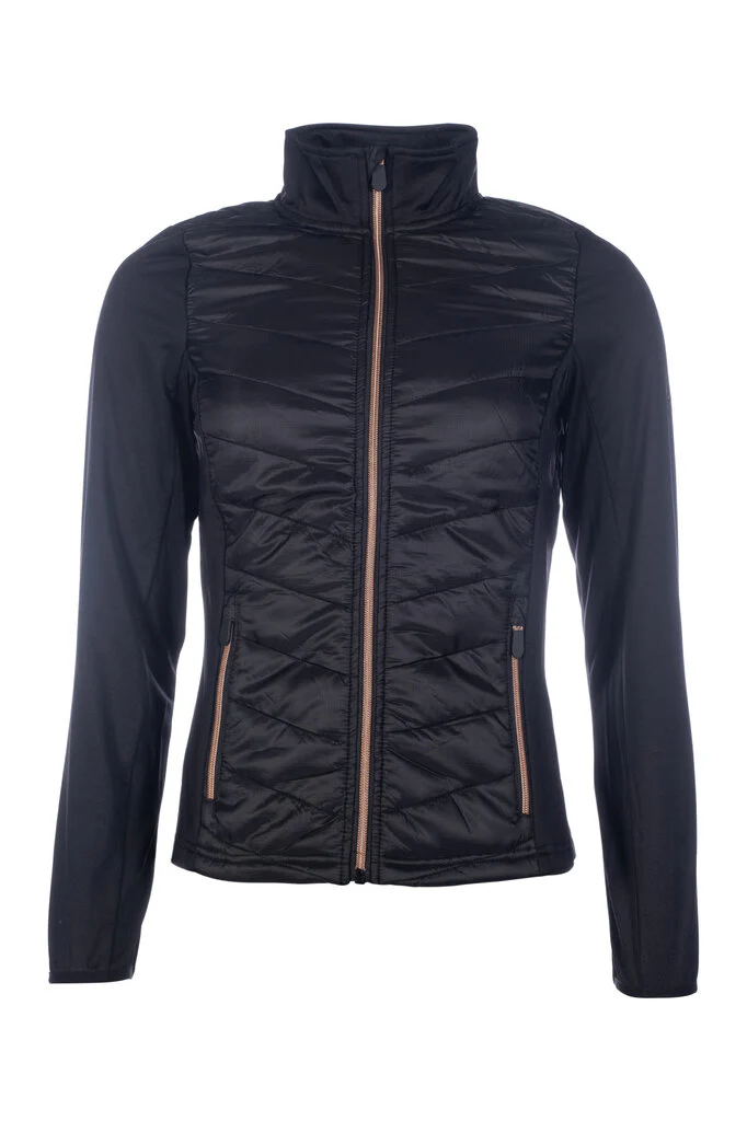 HKM Prag-Style Ladies Jersey/Nylon Jacket - Image 2