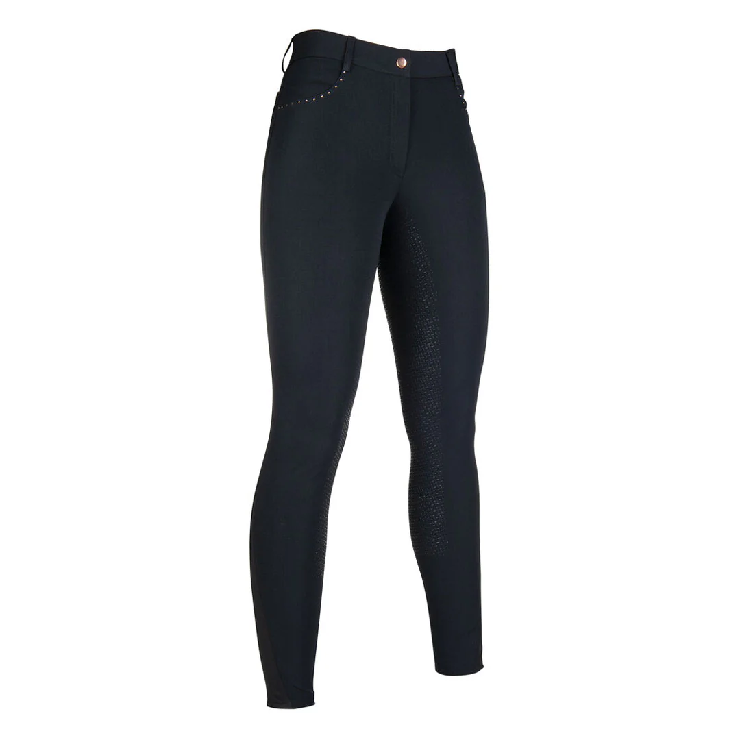 HKM Rosegold Glamour Ladies Riding Breeches Style S.F. Seat - Image 2