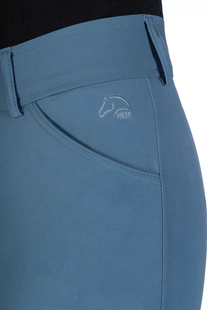 HKM Tampa- Silicone Knee Patch Riding Breeches - Image 3