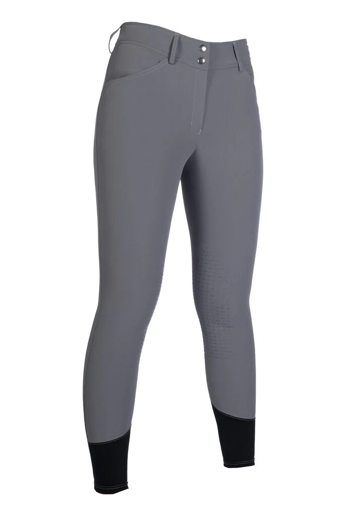 HKM Tampa- Silicone Knee Patch Riding Breeches - Image 5