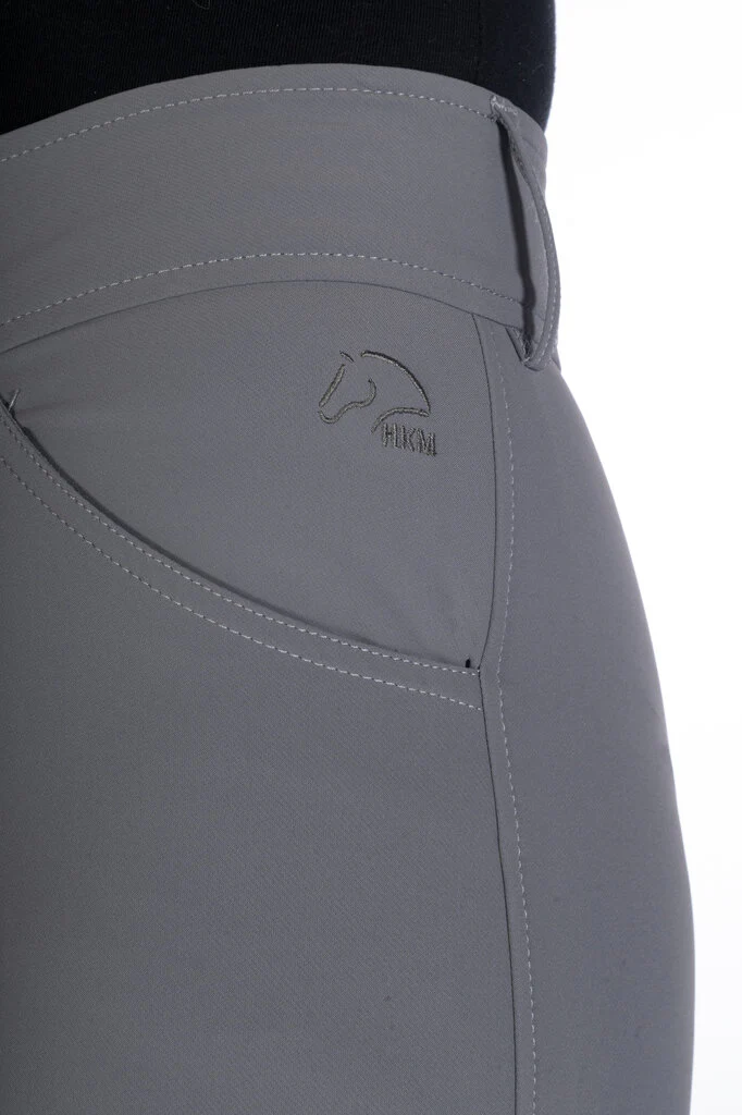 HKM Tampa- Silicone Knee Patch Riding Breeches - Image 6