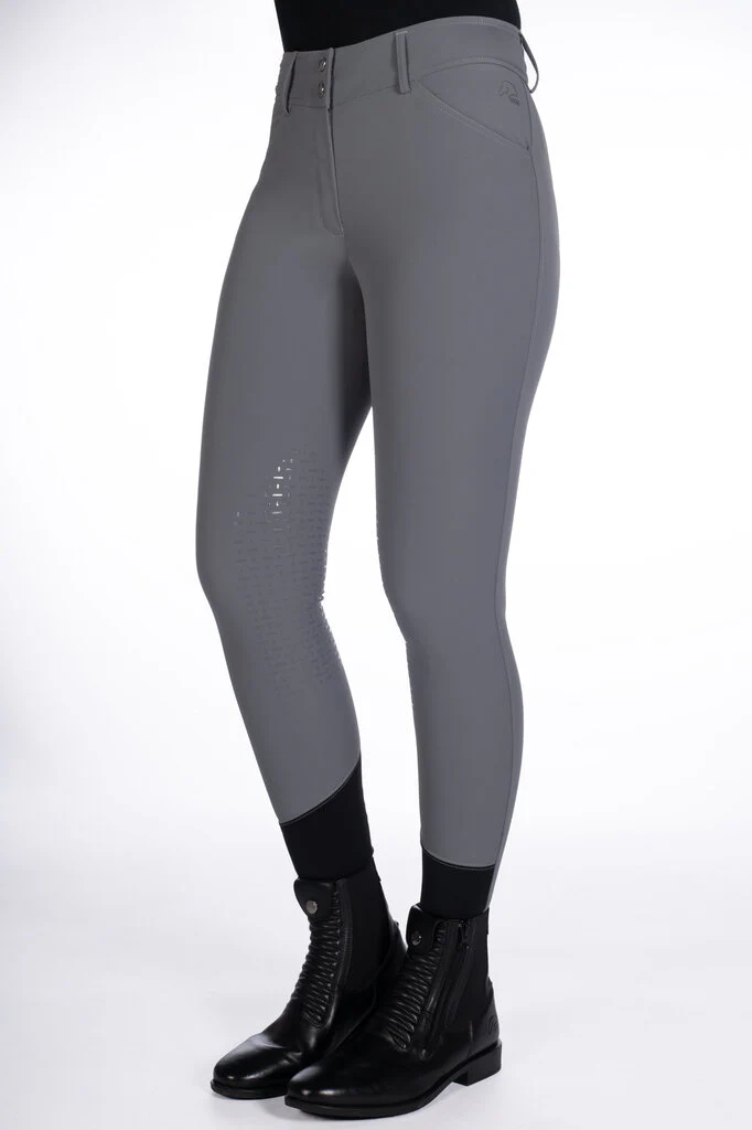 HKM Tampa- Silicone Knee Patch Riding Breeches - Image 7