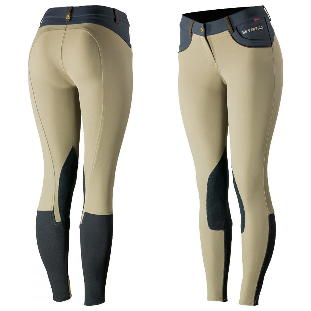 Horze Women's Melissa Knee Patch Breeches - Image 2