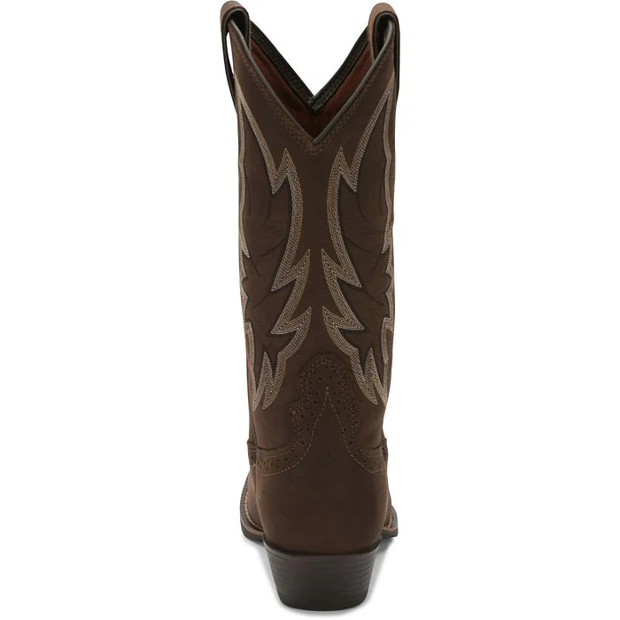 Justin Boots Women'S Carlita Rodeo Chocolate B Square Boot - Image 5