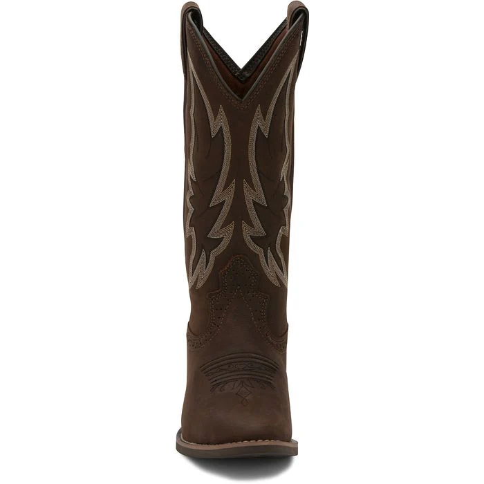 Justin Boots Women'S Carlita Rodeo Chocolate B Square Boot - Image 7