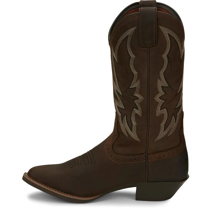 Justin Boots Women'S Carlita Rodeo Chocolate B Square Boot - Image 8