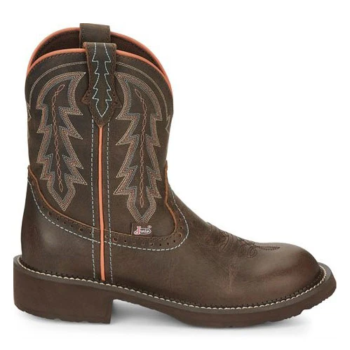 Justin Gypsy® Women's Lyla Round Toe Bay Brown Western Boot - Image 2