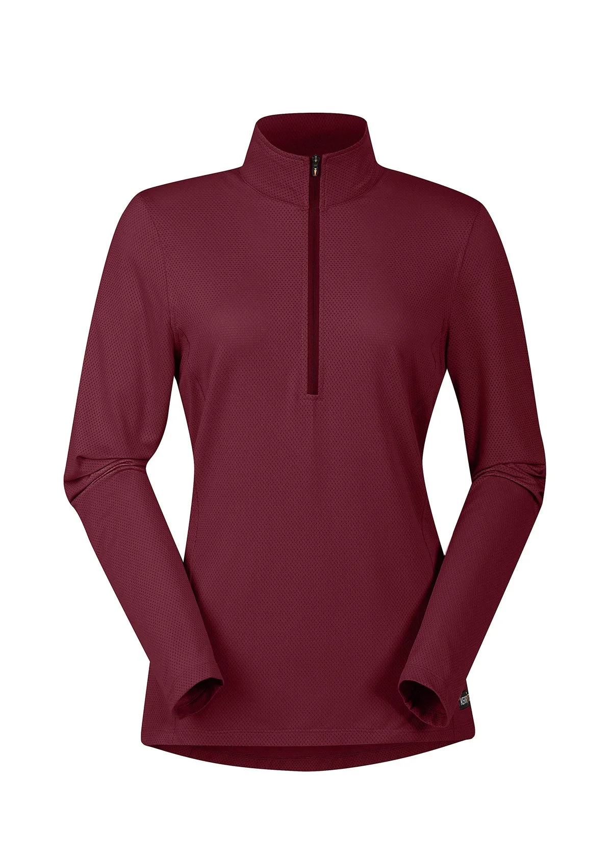 Kerrits Ladies Ice Fil Lite Long Sleeve Solid Riding Shirt - Image 2