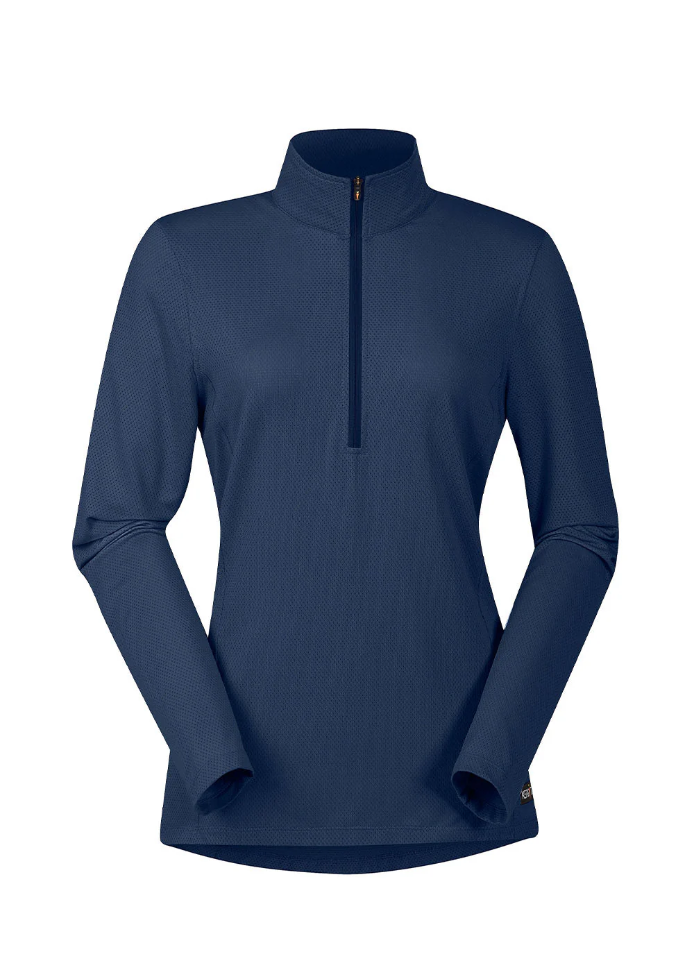 Kerrits Ladies Ice Fil Lite Long Sleeve Solid Riding Shirt - Image 4