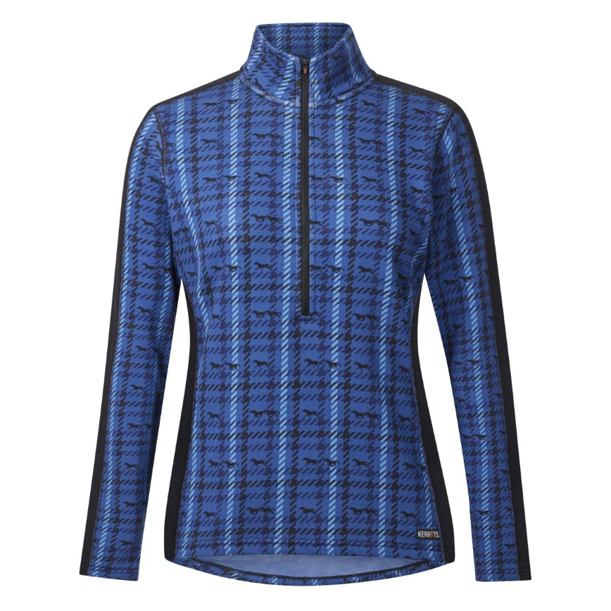 Kerrits Ladies Muzzle Nuzzle Printed Half Zip - Image 2