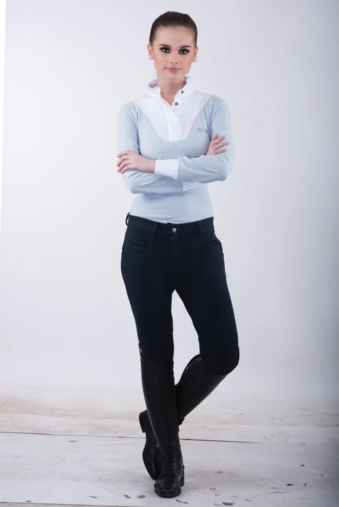 TuffRider Ladies Active Knee Patch Breeches - Image 3