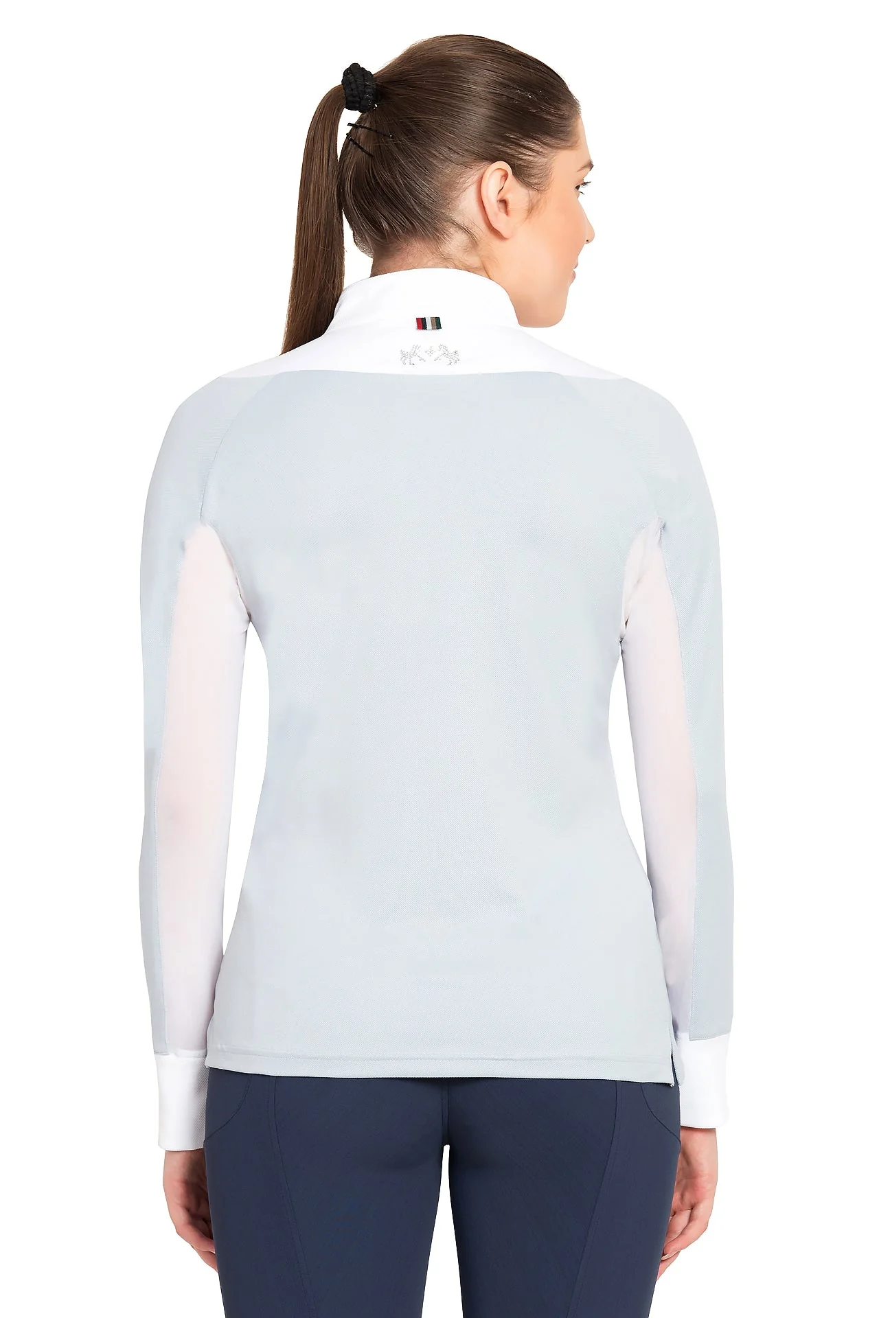 Equine Couture Ladies Maggie Long Sleeve Show Shirt - Image 4