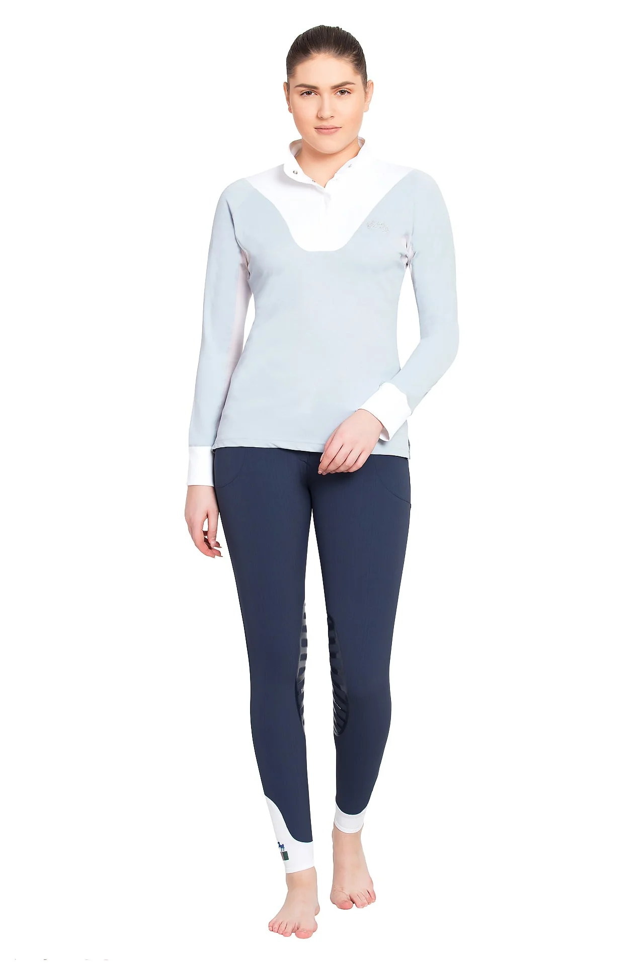 Equine Couture Ladies Maggie Long Sleeve Show Shirt - Image 5