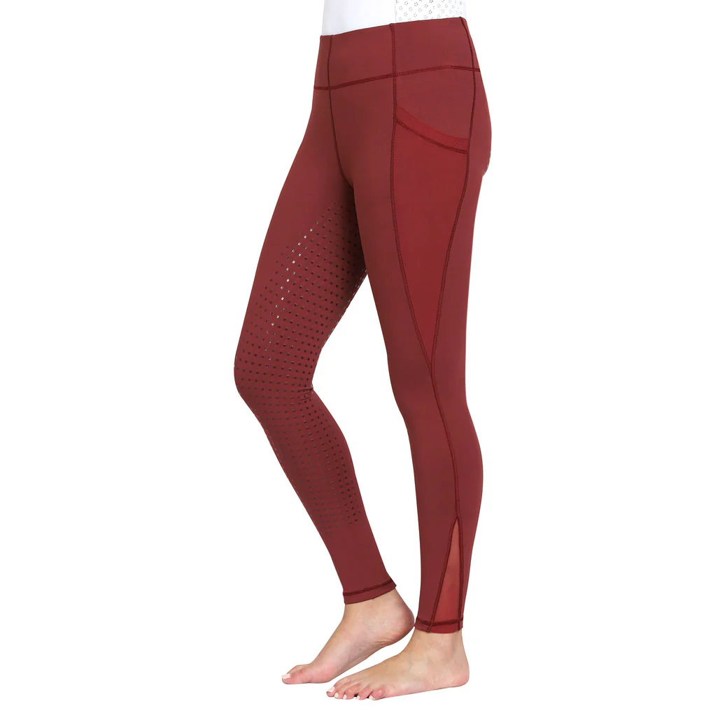 TuffRider Ladies Minerva EquiCool Full Seat Tights - Image 3