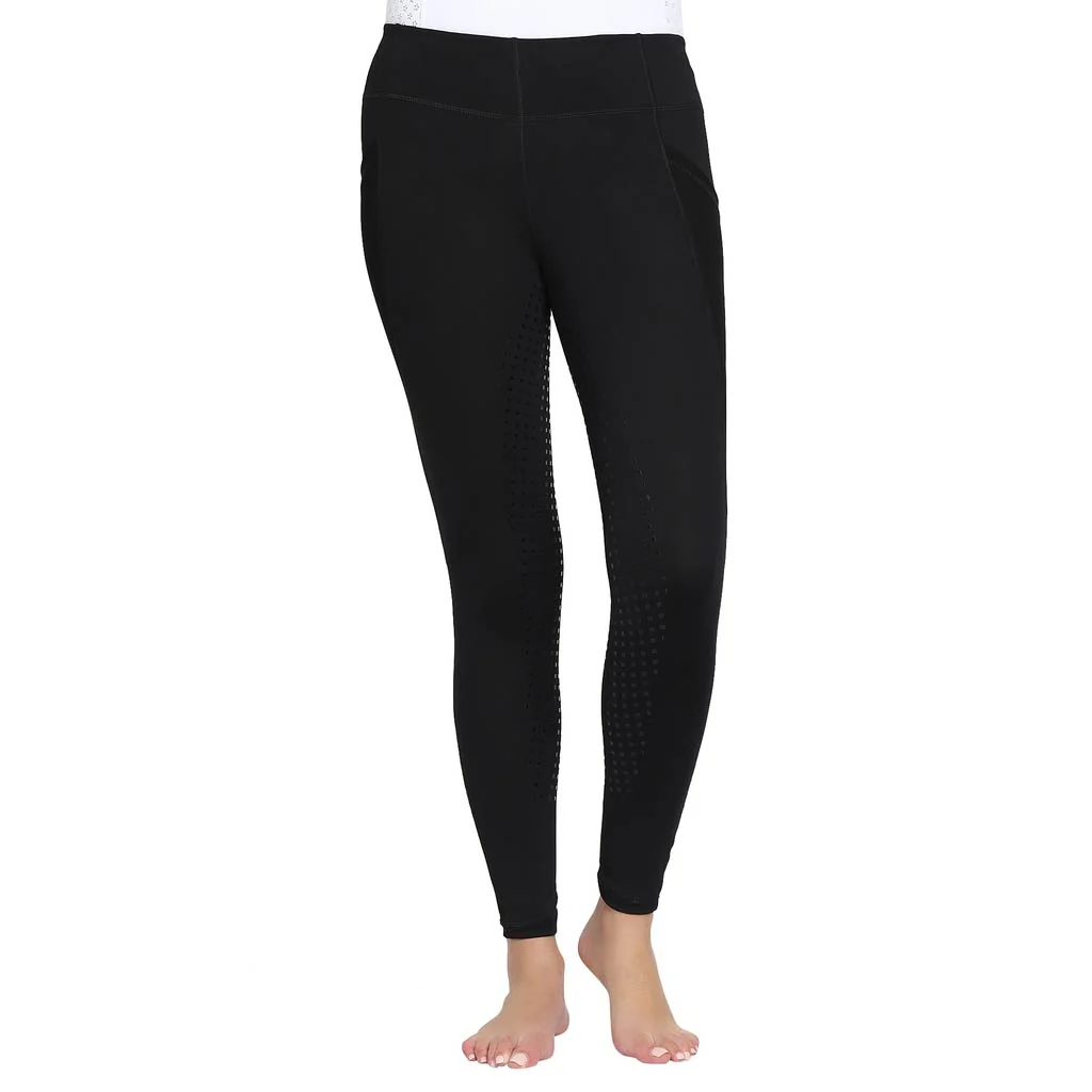 TuffRider Ladies Minerva EquiCool Full Seat Tights - Image 5