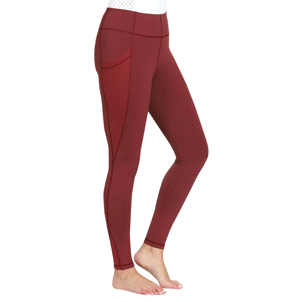 TuffRider Ladies Minerva EquiCool Full Seat Tights - Image 6