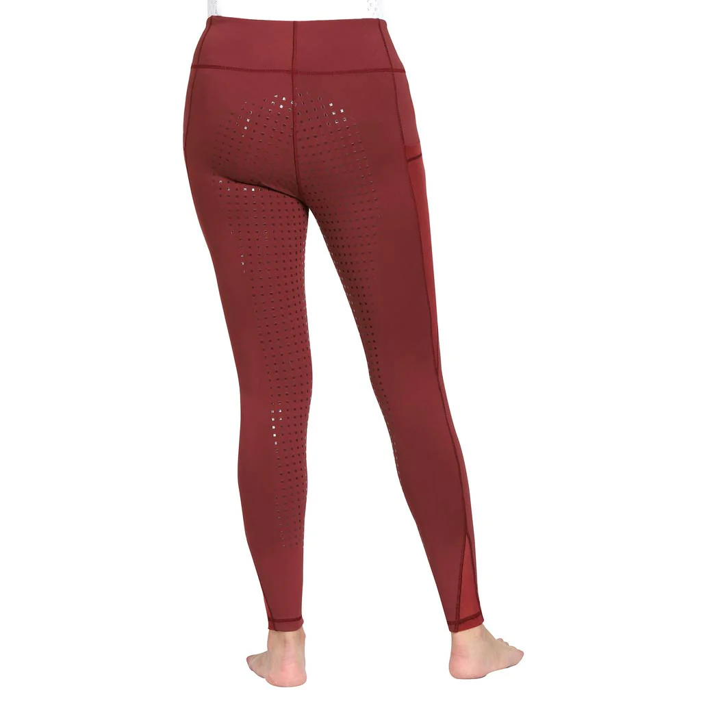 TuffRider Ladies Minerva EquiCool Full Seat Tights - Image 7